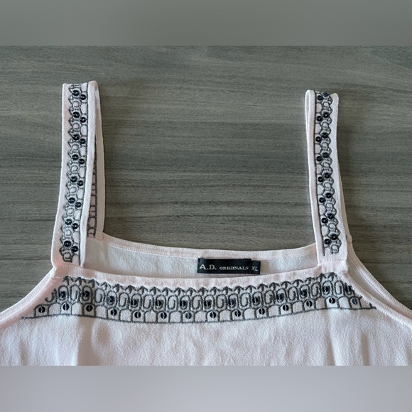 AD Originals Two Piece Cardigan & Sleeveless Top - Pink & Sequins - Size XL - Picture 15 of 16